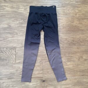 PINK Active Victoria's Secret Tight Size S Black/Pink Seamless Ombre High Waist